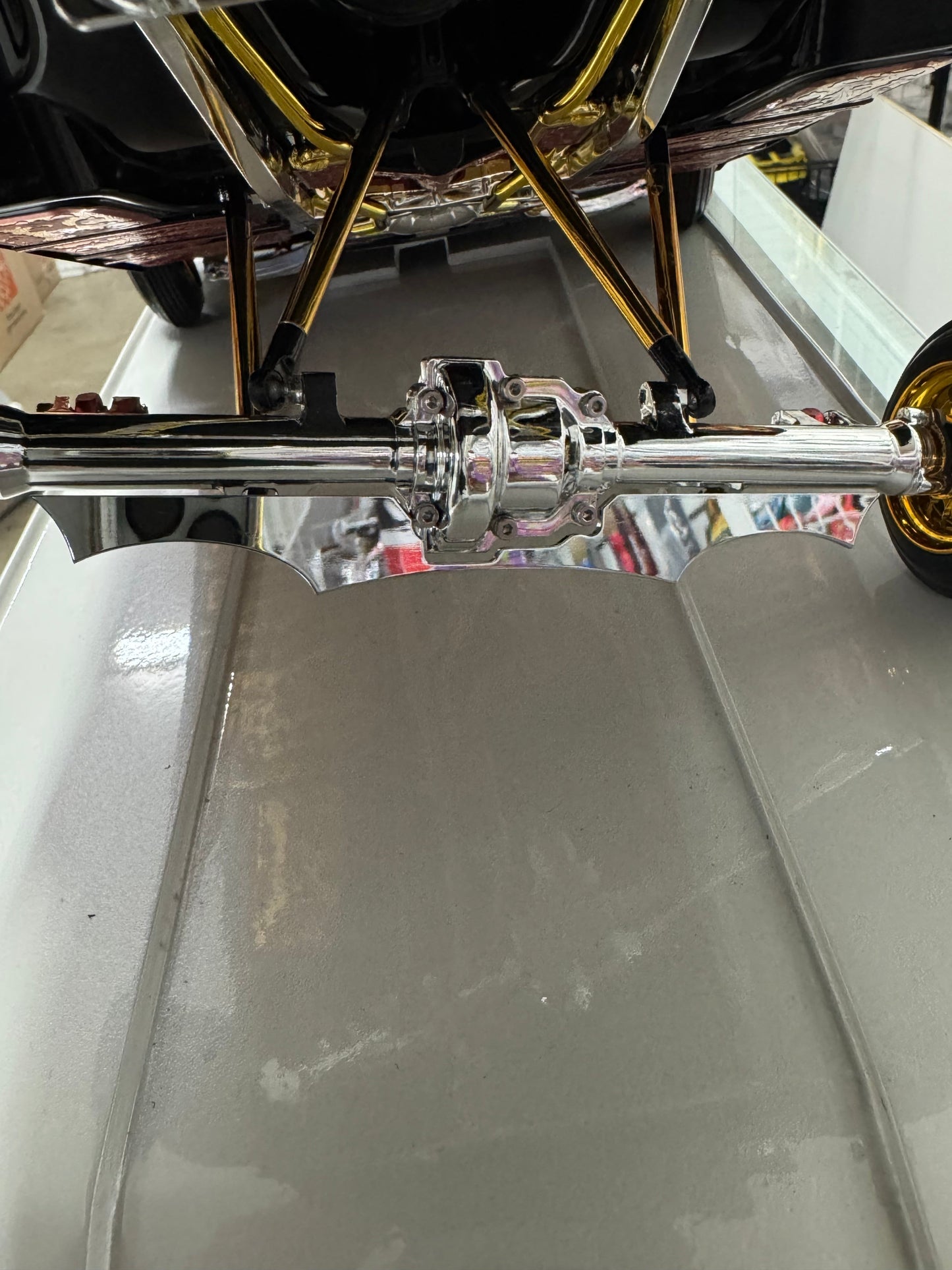 Skunks Hobbies Polished Aluminum Diff Plate