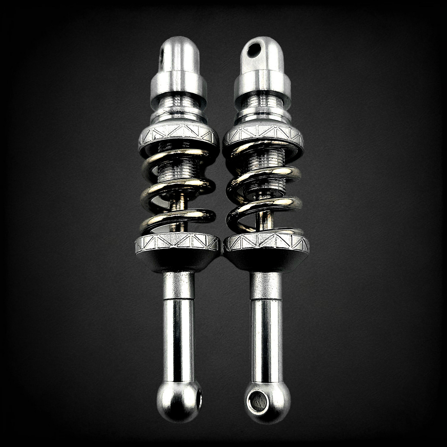 RcHopShop front Hop Shocks. Fits HopShop Dual front servo kit