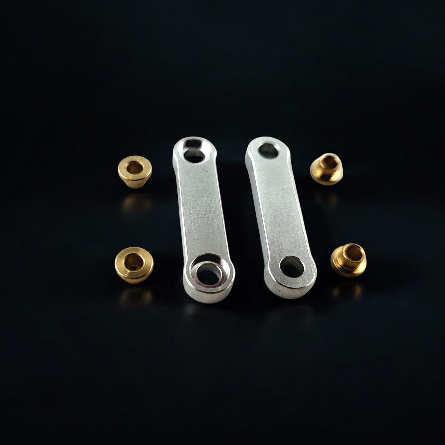 Aluminum Transfer Rods W/Top Hat Bushings