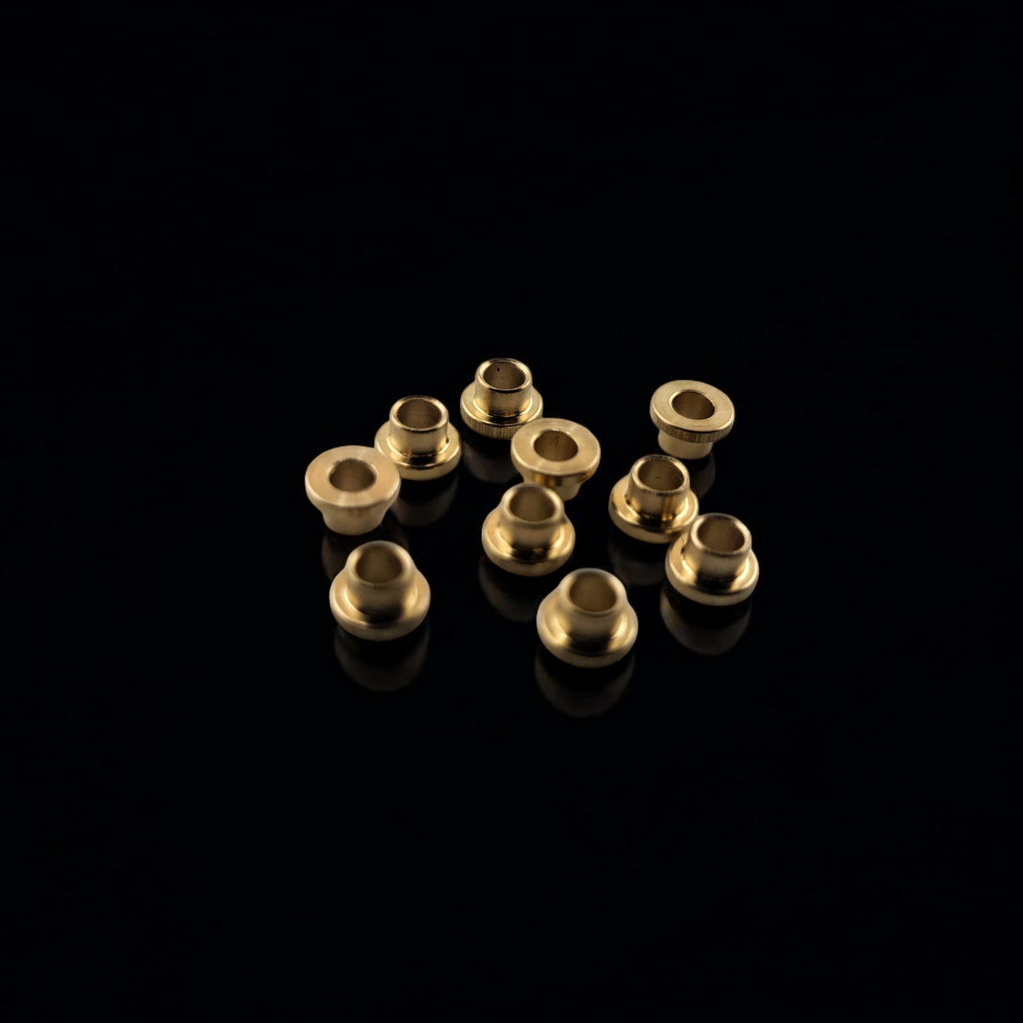 10 count 2.5mm Top Hat Bushings