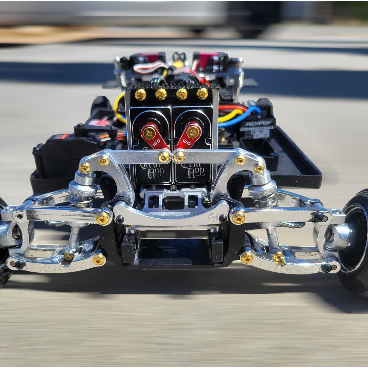 Monte Carlo Aluminum front dual servo kit